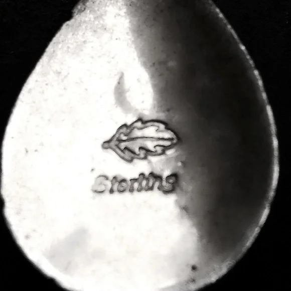 Vintage Signed Begay Navajo Turquoise, Multi-Gem Sterling Silver Necklace - Picture 5 of 8